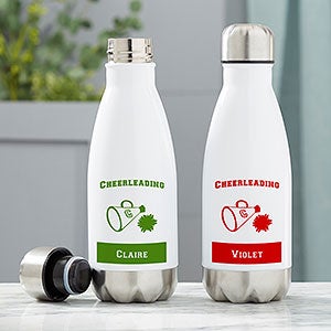 Cheerleading Personalized Insulated 12 oz. Water Bottle