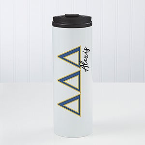 0 Tri Delta Sorority Personalized Travel Tumbler