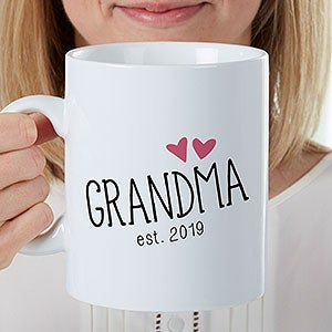 Personalized Oversized Coffee Mugs For Grandparents