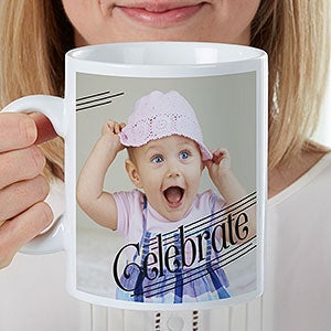 Personalized Oversized Coffee Mug - Photo Expressions