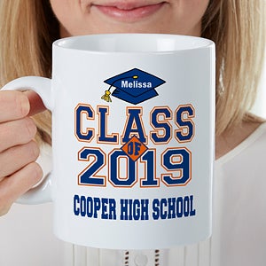 Cheers to the Graduate Personalized Oversized Coffee Mug