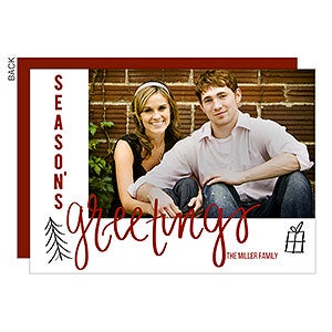 Present Premium Holiday Card - Set of 15