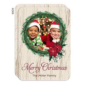 Tree and Wreath Christmas Card - Set of 15