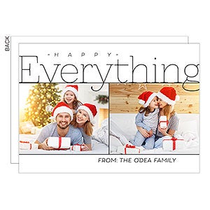 Happy Everything Premium Holiday Card - Set of 15