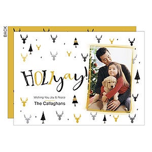 Holiyay Premium Holiday Card - Set of 15