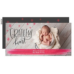 Grateful Heart Premium Holiday Postcard - Set of 15