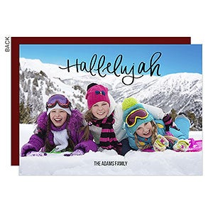 Hallelujah Holiday Card - Set of 15