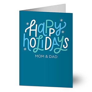 Happy Holidays Greeting Card