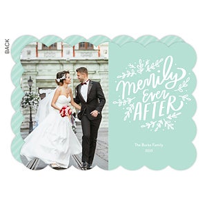 Merrily Ever After Holiday Card - Set of 15