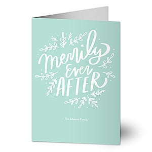 Merrily Ever After Premium Greeting Card