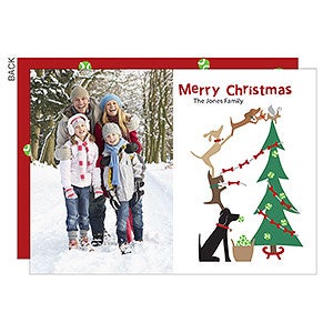 Doggie Decorators Christmas Card - Set of 15