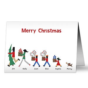 Family Decorators Premium Christmas Card - Set of 15