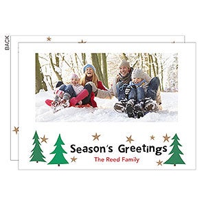 Sparkle Premium Holiday Card - Set of 15