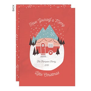 Camper Premium Christmas Card - Set of 15