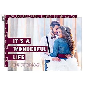 It's a Wonderful Life Holiday Card - Set of 15