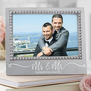 Mariposa Mr & Mr Wedding Picture Frame