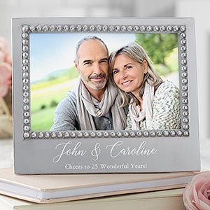 Mariposa Personalized Anniversary Picture Frame