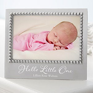 Mariposa Personalized Baby Picture Frame