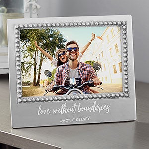 Mariposa Personalized Romantic Picture Frame