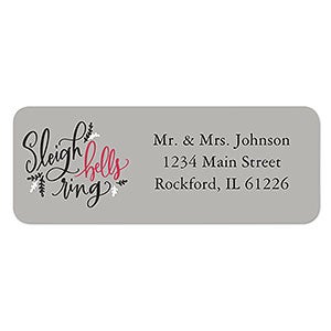 Sleigh Bells Ring Address Labels - 1 set of 60