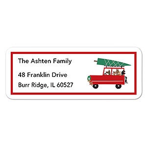 Tree Moving Return Address Labels - 1 set of 60