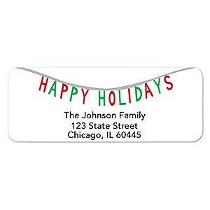 Dogs & Lights Return Address Labels - 1 set of 60