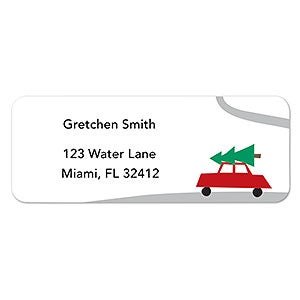 Holiday Drivers Address Labels - 1 set of 60