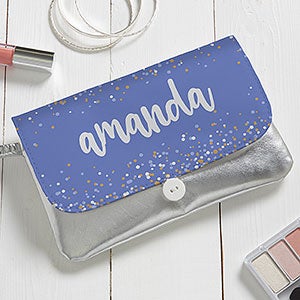 Sparkling Name Personalized Wristlet