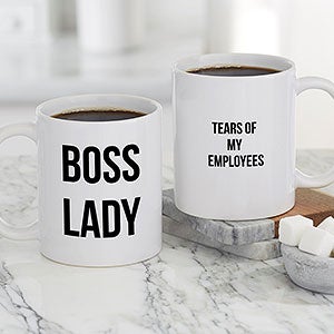 Office Expressions Personalized White Coffee Mug