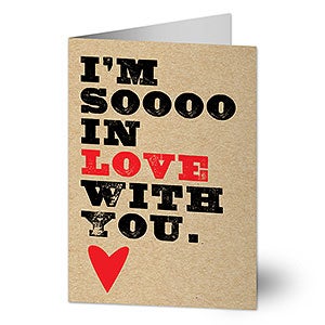 So In Love Greeting Card