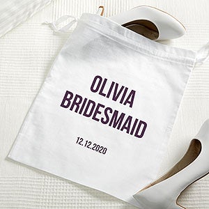 Personalized Accessory Bag - Bridesmaids Gift