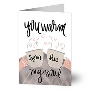 Warm My Soul Premium Greeting Card