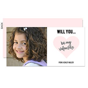 Will You Be My... Premium Valentine's Day Card - Set of 5