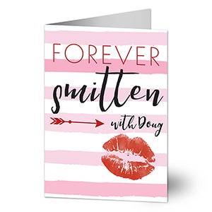 Forever Smitten Premium Greeting Card