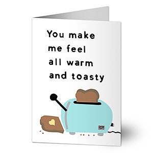 Warm & Toasty Premium Greeting Card