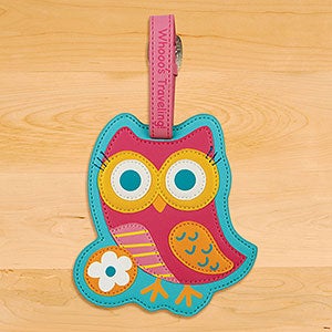 Kids' Loveable Owl Luggage Tag by Stephen Joseph