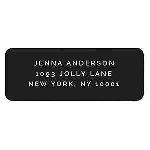 Solid Address Labels - 1 set of 60