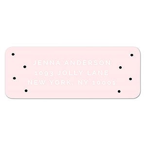 Polka Dot Address Labels - 1 set of 60