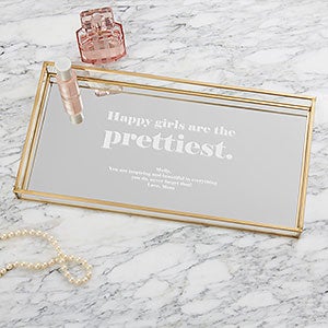 Personalized Vanity Tray - Inspirational Quotes