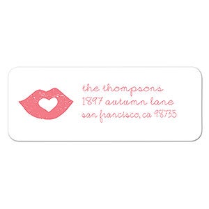 Smooches Address Labels - 1 set of 60