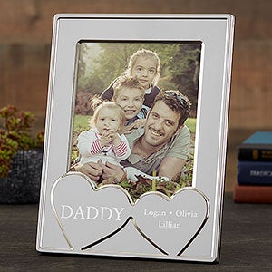 Personalized Silver Picture Frame Gift For Him