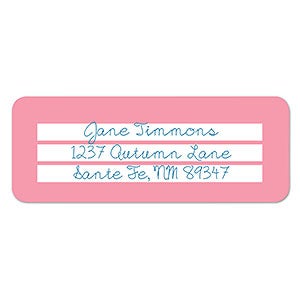 Square Return Address Labels - 1 set of 60