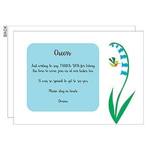 Spring Floral Thank You Cards - Set of 5