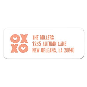 XoXo Address Labels - 1 set of 60