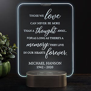 Personalized Memorial Keepsake LED Light Gifts