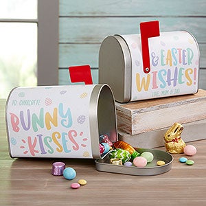 Personalized Kids Mailbox - Easter Bunny Kisses