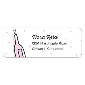 Pop Bottles Address Labels - 1 set of 60