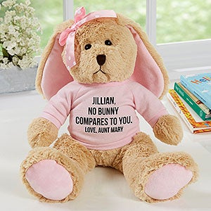 Personalized Pink Bunny Rabbit