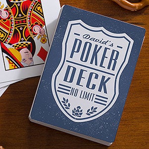 Personalized Playing Cards - Beer Label