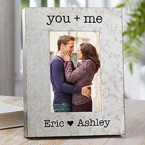 Romantic Statements 4x6 Galvanized Box Picture Frame